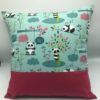 housse de coussin personnalisable - déco chambre enfant panda