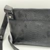 sac à main bandoulière - ecailles noir