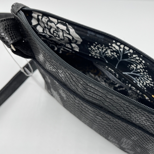 sac à main tissu fleur interieur
